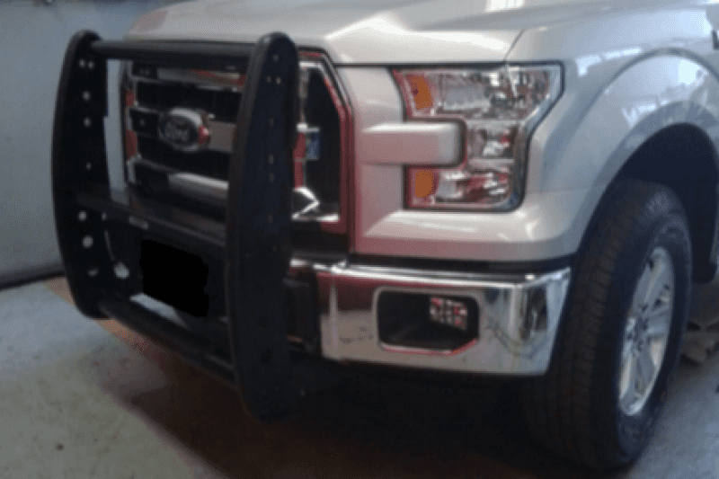 Go Rhino — Go Rhino 15-17 Ford F-150 3000 Series StepGuard - Black (Center Grille Guard Only)
3000 Grille Guard - view 2