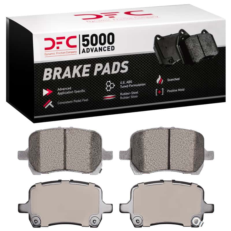 DFC — DFC 04-12 Chevrolet HHR Front 5000 Advanced Ceramic Brake Pads
DFC Brake Pad Set - view 1