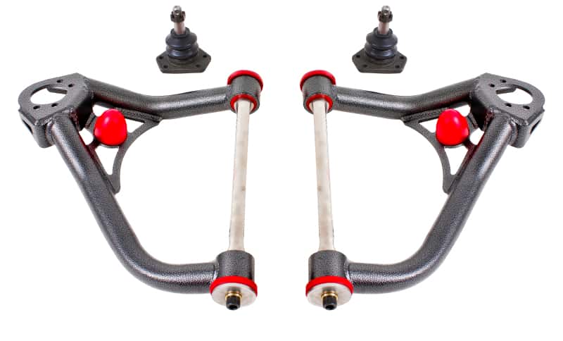 BMR Suspension — BMR 67-69 1st Gen F-Body Non-Adj. Upper A-Arms (Polyurethane) - Black Hammertone
Upper Control Arms - view 1