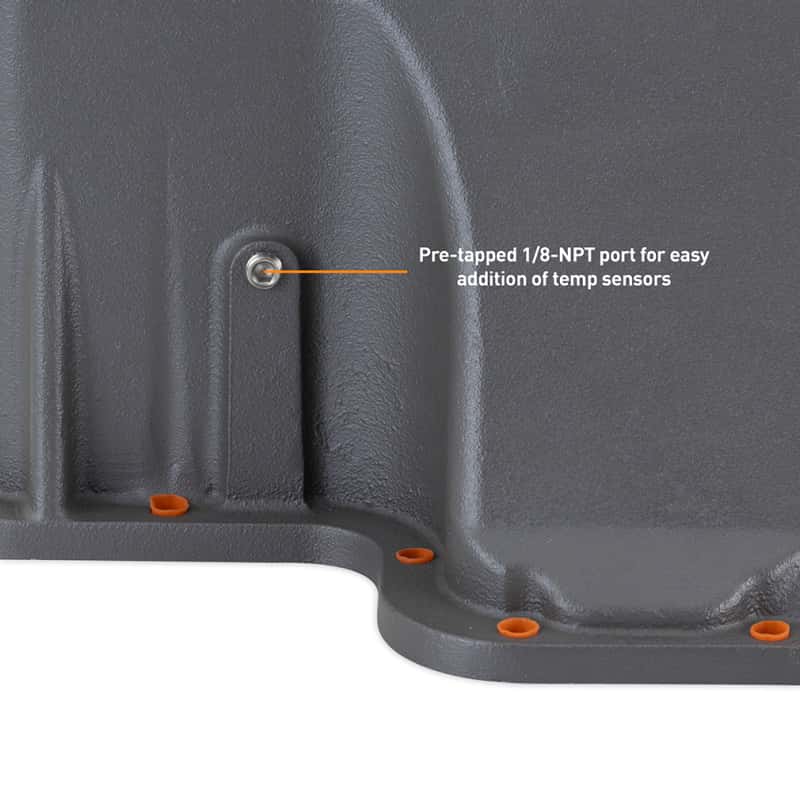 Mishimoto — Mishimoto 89-10 Powerstroke E4OD 4R100 5R110 Trans Pan Cast GR
Trans Oil Pan - view 7