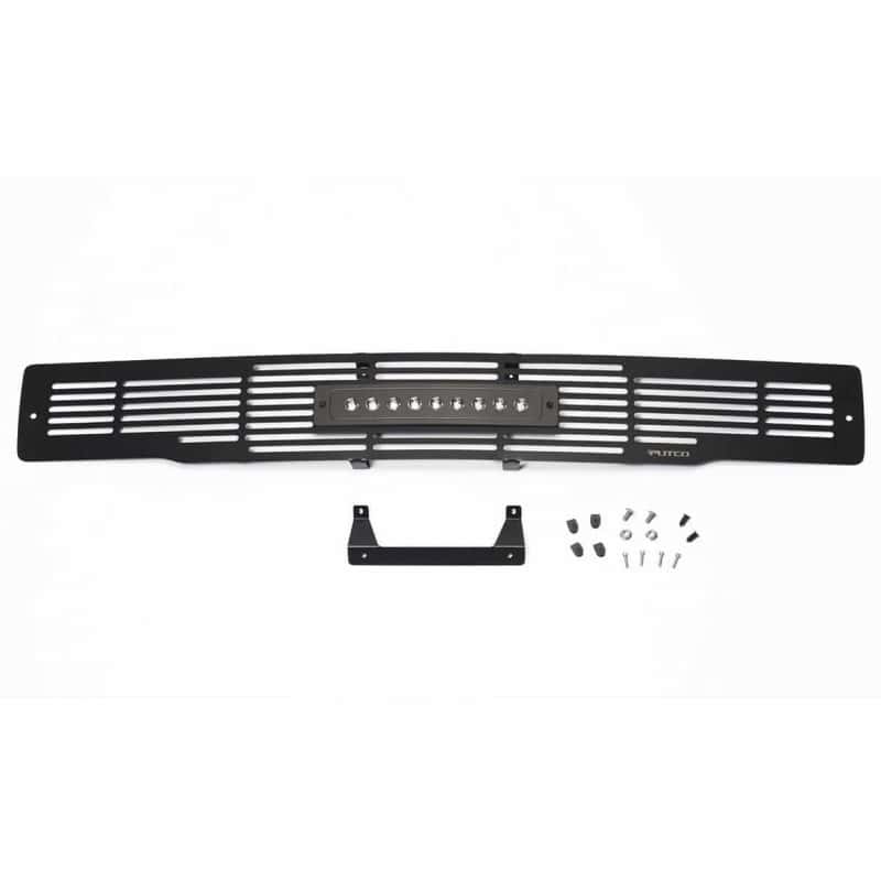 Putco — Putco 15-17 Ford F-150 - SS Black Bar Design w/10in Luminix Light Bar Bumper Grille Inserts
BmprValanceGrilleIns - view 2