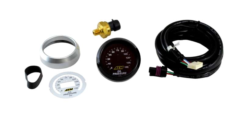 AEM — AEM 52mm Oil Pressure 150psi Digital Gauge
Classic Digital
Digital Gauge - view 1
