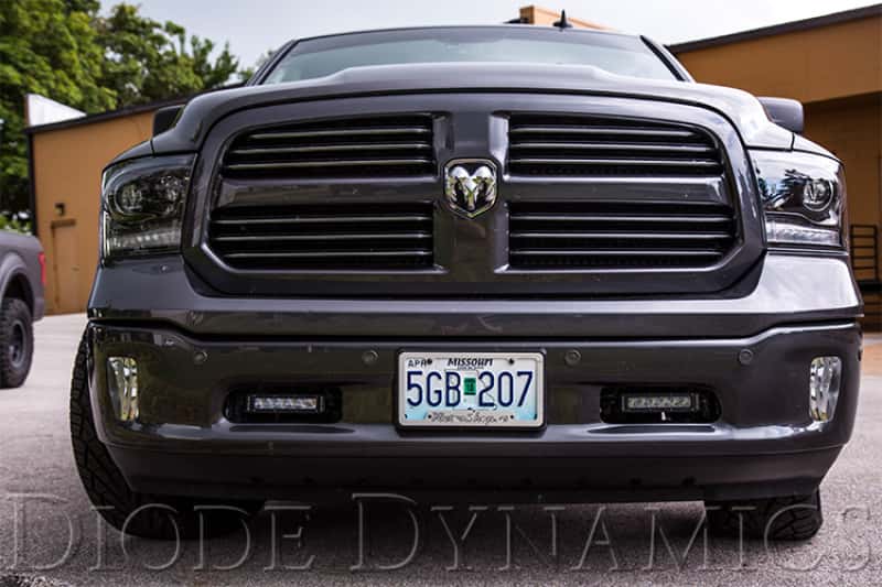 Diode Dynamics — Diode Dynamics Ram 2013 Standard Stage Series 6 In Kit - White Wide - view 6