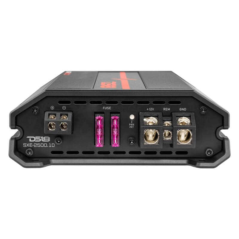 DS18 — DS18 1-Channel SXE Amplifier Class D 800/1ohm 600/2ohm 300/4ohm Watts RMS- Red - view 3