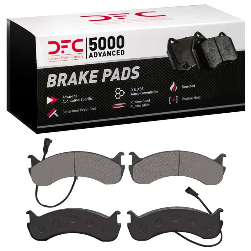 DFC — DFC 20-25 Coachmen PURSUIT Rear 5000 Advanced Semi Metallic Brake Pads - view 1