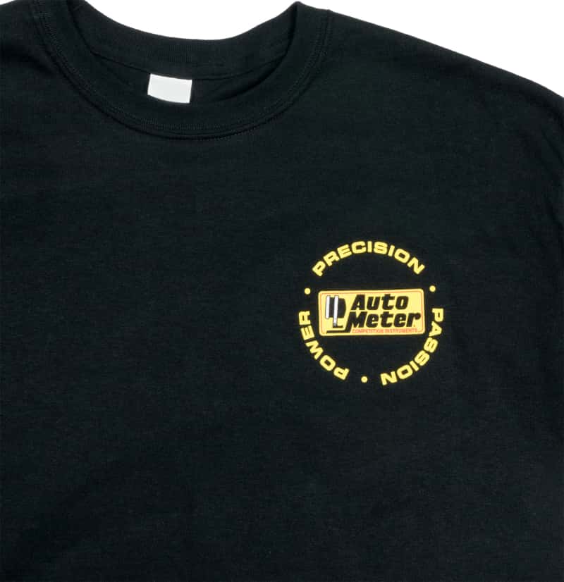 AutoMeter — Autometer Black Competition Instruments T-Shirt - Large
T-SHIRT, BLK, LARGE - view 6
