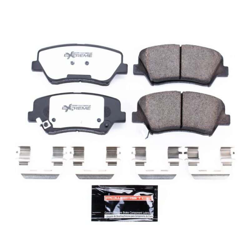 PowerStop — Power Stop 11-16 Hyundai Elantra Front Z26 Extreme Street Brake Pads w/Hardware
Z26 Brake Pads - view 1