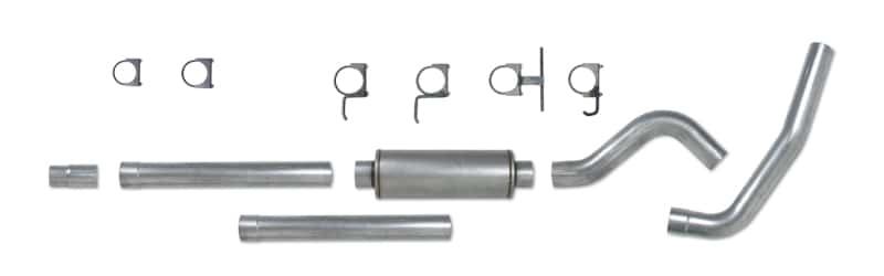 Diamond Eye Performance — Diamond Eye KIT 4in Catback Single AL: 94-97 FORD 7.3L F250/F350 PWRSTROKE
KIT; 4in.; CBSGL; AL - view 5