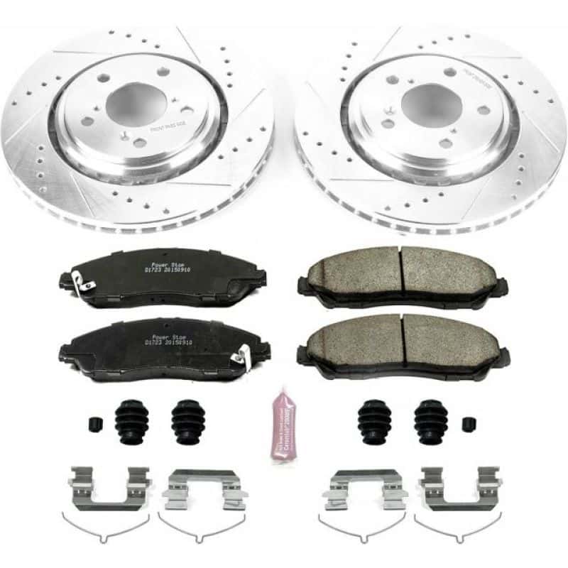 PowerStop — Power Stop 17-19 Acura MDX Front Z23 Evolution Sport Brake Kit - view 1