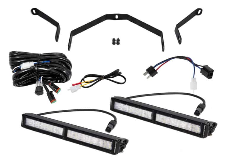 Diode Dynamics — Diode Dynamics 14-21 Toyota Tundra SS12 Driving Light Kit - White Wide - view 1
