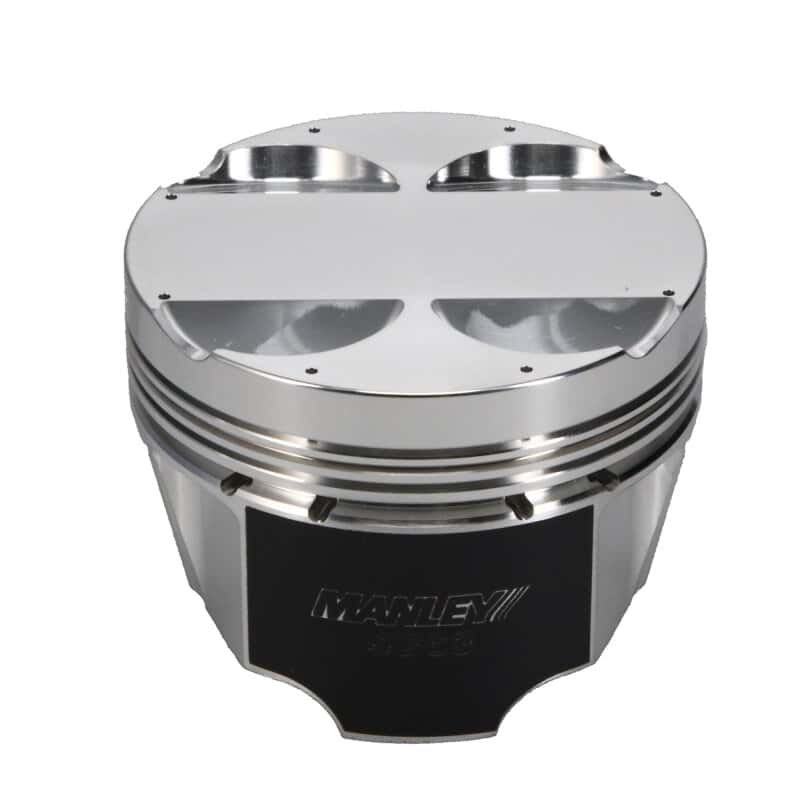 Manley Performance — Manley 03-06 EVO VIII/IX 85mm STD Bore 8.5:1 Dish Piston and Ring (SINGLE PISTON)
Piston - view 8