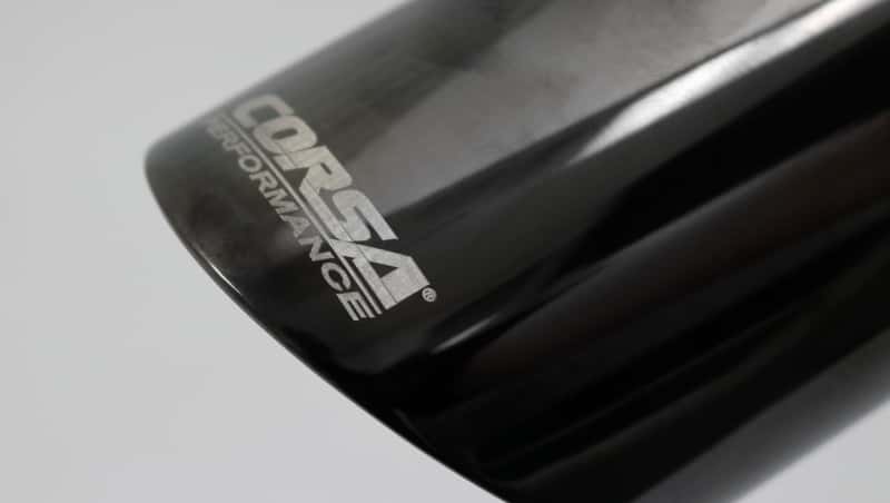 CORSA Performance — Corsa Single Universal 2.5in Inlet / 3in Outlet Black PVD Pro-Series Tip Kit
Exhaust - view 5