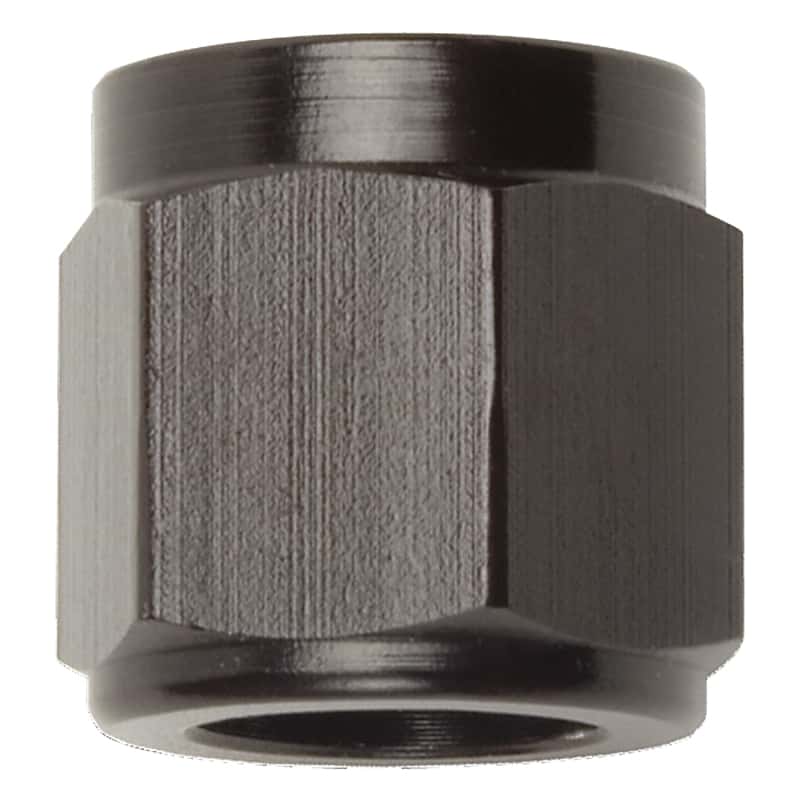 Russell — Russell Performance -4 AN Tube Nuts 1/4in dia. (Black) (6 pcs.)
Adapter Fitting - view 2