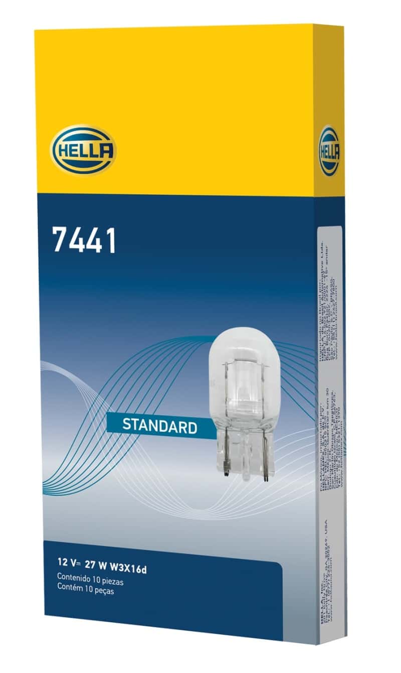 Hella — Hella Bulb 7441 12V 27W W3X16d T6.5
7441 Incan Bulb - view 7