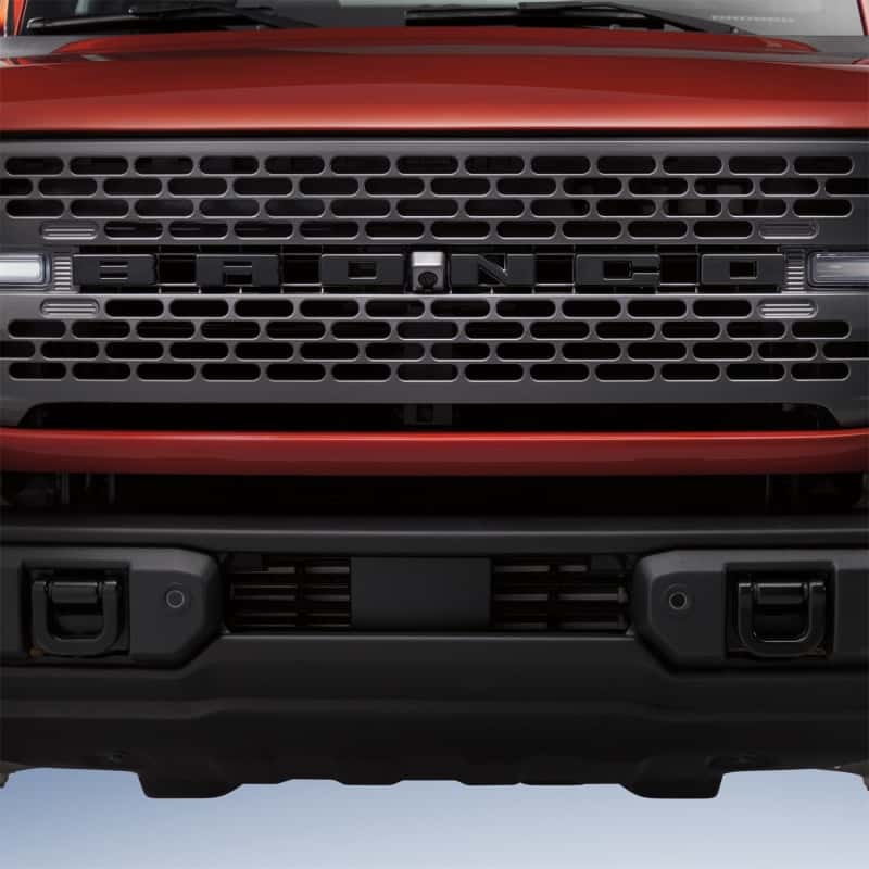 Ford Racing — Ford Racing 2021+ Bronco Grille Lettering Overlay Kit - Black
Grille Emblem - view 4