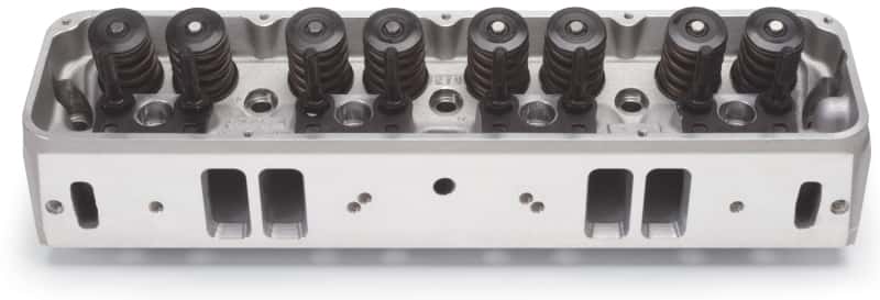 Edelbrock — Edelbrock Cyl Head Perf RPM AMC 290 304 343 360 390 401 V-8 w/ Mach Exhst X-Over Complete
CYLINDER HEADS - view 1