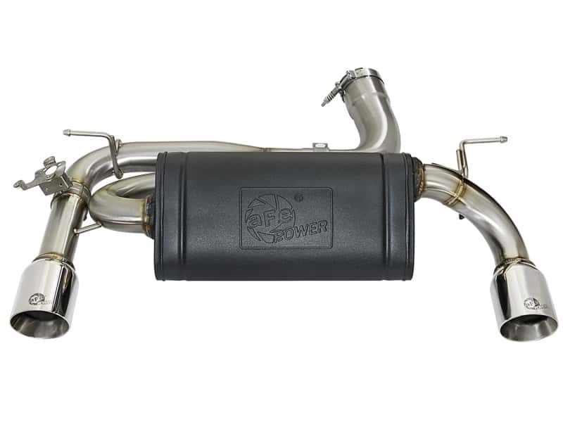 aFe — aFe MACHForce XP 16-17 BMW 340i/iX 440i/iX L6-3.0L (t) SS Axle-Back Exhaust w/Polished Tips
Axle-Back Exhaust - view 2