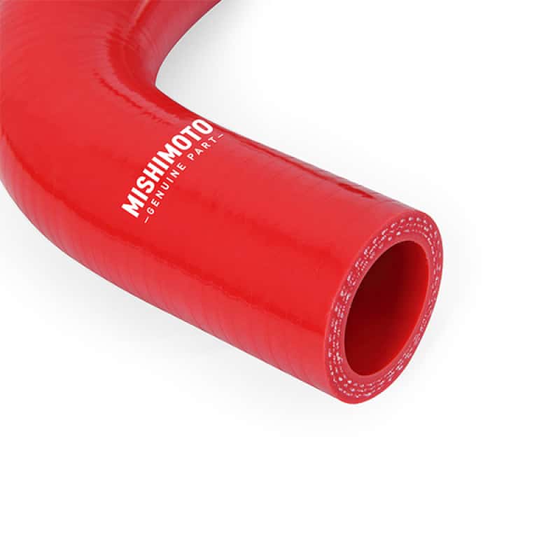 Mishimoto — Mishimoto 05-07 Ford F-250/F-350 6.0L Powerstroke Lower Overflow Red Silicone Hose Kit
Coolant Hose Kit - view 2