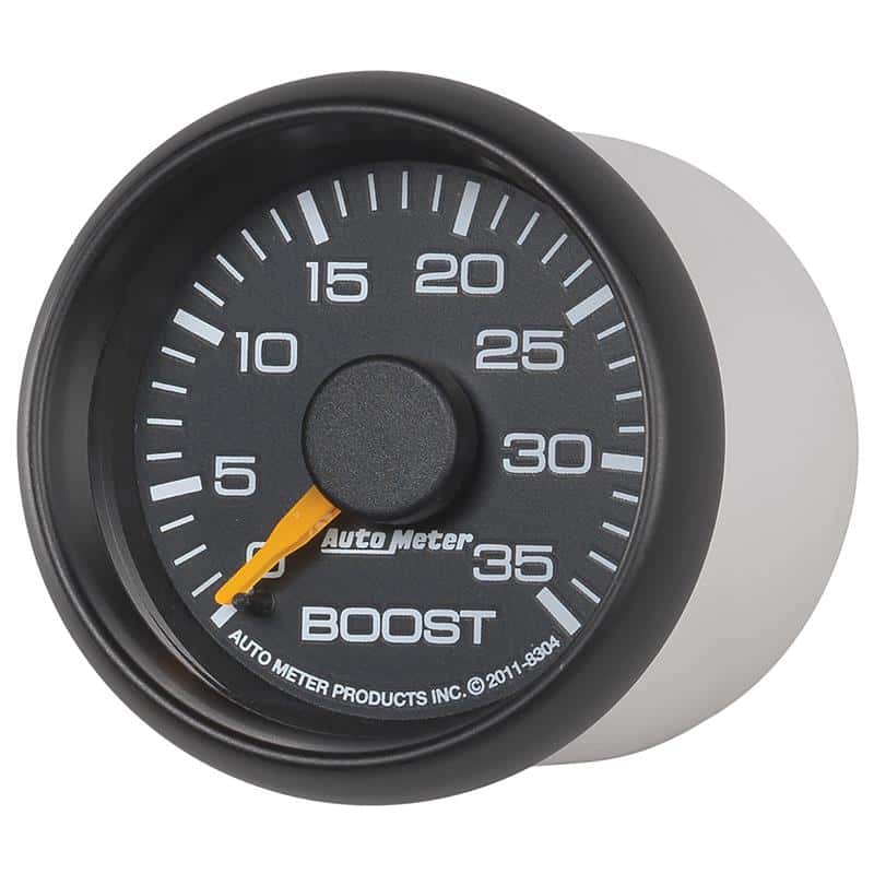AutoMeter — Autometer Factory Match GM 2-1/16in 35 PSI Mechanical Boost Gauge
2-1/16" BOOST, 0-35 - view 3
