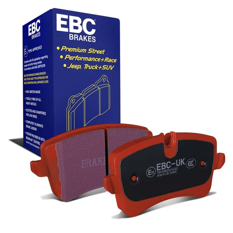 EBC — EBC 11 Audi A6 2.0 Turbo Redstuff Rear Brake Pads
Disc Brake Pad - view 1