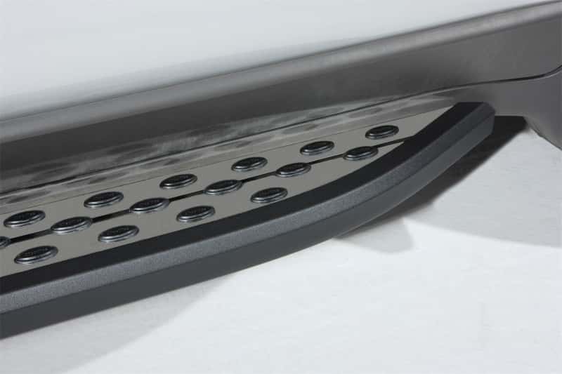 Dee Zee — Dee Zee Universal Running Board Universal Cross Utility Vehicle NXc (Stainless Top w Blk Trim) - view 7