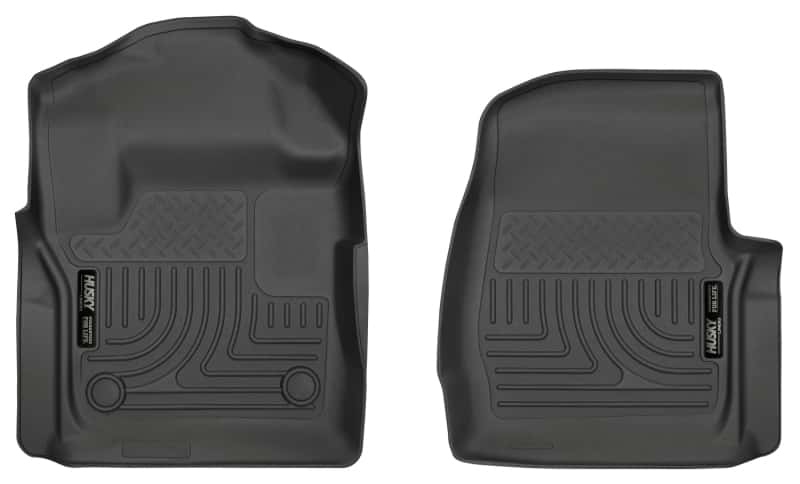 Husky Liners — Husky Liners 17 Ford F-250 F-350 Super Duty Standard Cab WeatherBeater Black Front Floor Liners
Floor Liners - view 1