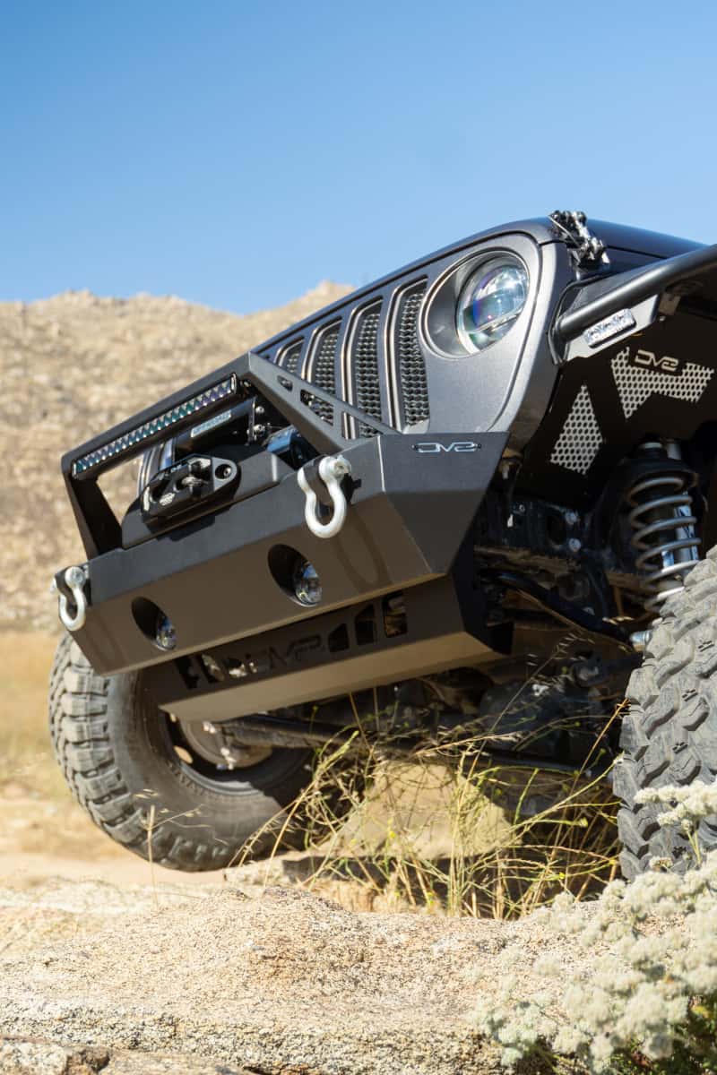 DV8 Offroad — DV8 Offroad 18-23 Jeep Wrangler JL/JT Front Bumper Sway-Bar Disconnect Motor Skid Plate
Jeep Skid Plate? - view 9