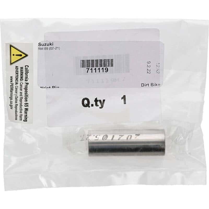 Vertex Pistons — Vertex Pistons 03-24 85 SX/13-24 85 SX BW Wrist Pin - 40mm Length - view 5