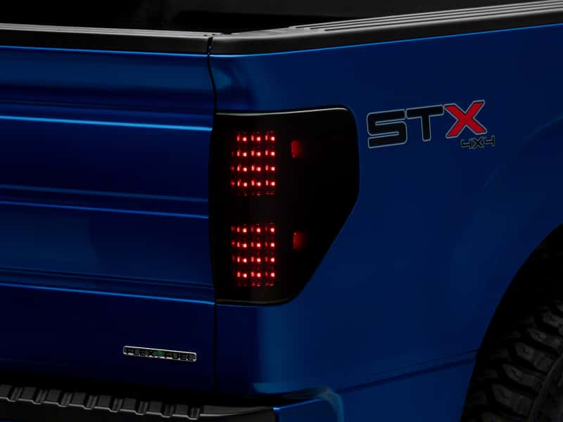 Raxiom — Raxiom 09-14 Ford F-150 Styleside Axial Series LED Tail Lights- Blk Housing (Smoked Lens)
Lights - view 1