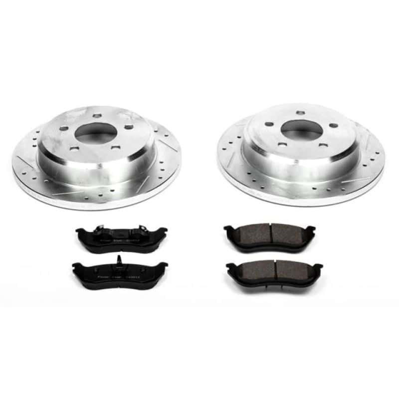 PowerStop — Power Stop 96-02 Ford Crown Victoria Rear Z23 Evolution Sport Brake Kit - view 1