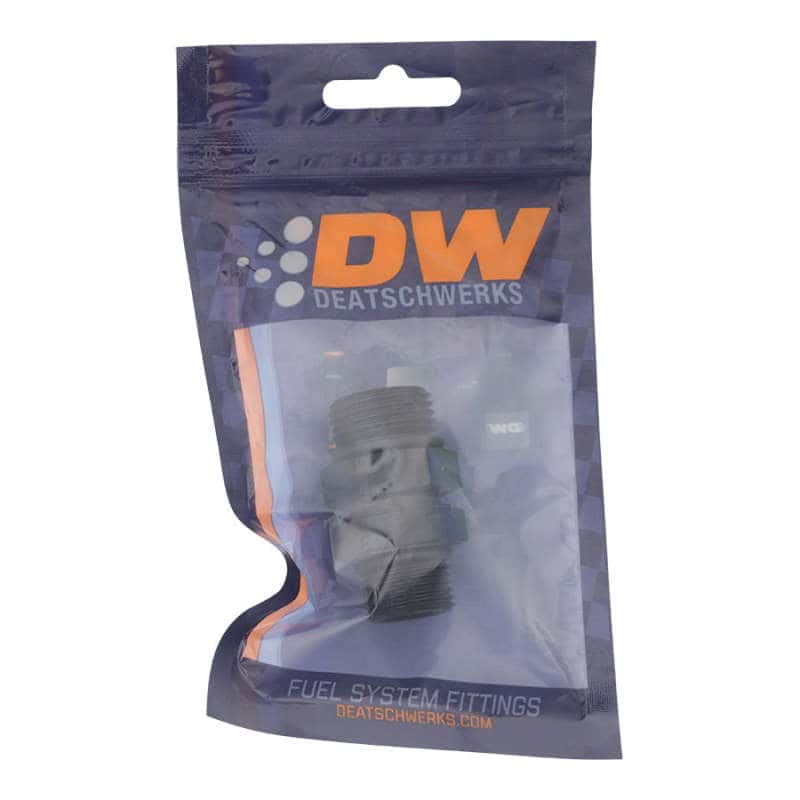 DeatschWerks — DeatschWerks 8AN ORB Male to 10AN ORB Male Swivel Adapter - Anodized Matte Black
Lines & Fittings - view 2