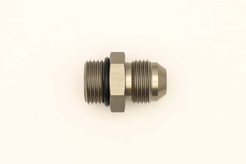 DeatschWerks — DeatschWerks 8AN ORB Male To 8AN Male Adapter (Incl O-Ring) - view 2