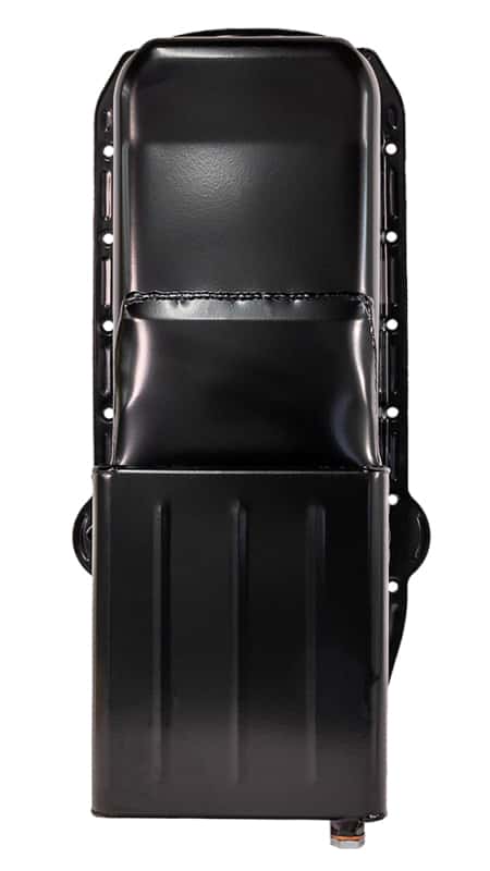 Moroso — Moroso 80-85 SBC w/Passengers Side Dip Stick Dart SHP Chevy II Oil Pan - Black - view 3