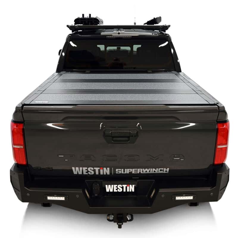 Westin — Westin 24-26 Toyota Tacoma 2WD/4WD 5ft. Bed Hard Tri-Fold Tonneau Cover - Black
HT-F Tonneau Cover - view 14