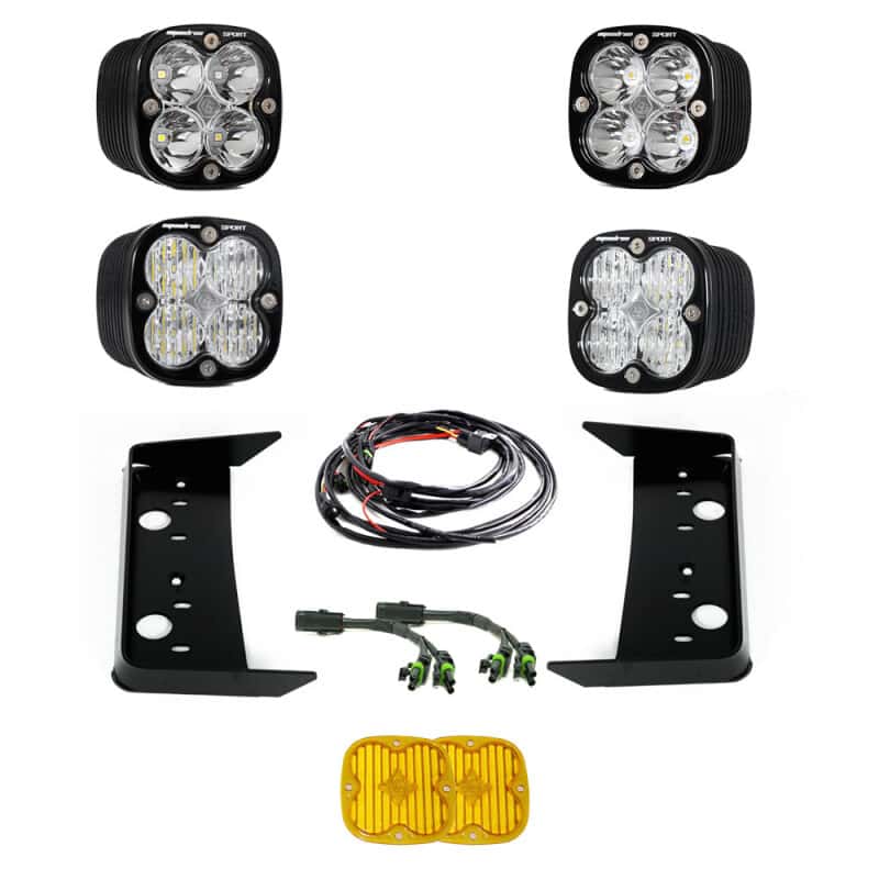 Baja Designs — Baja Designs 2022 Toyota Tundra Squadron Sport Vent Light Mount Kit - view 3