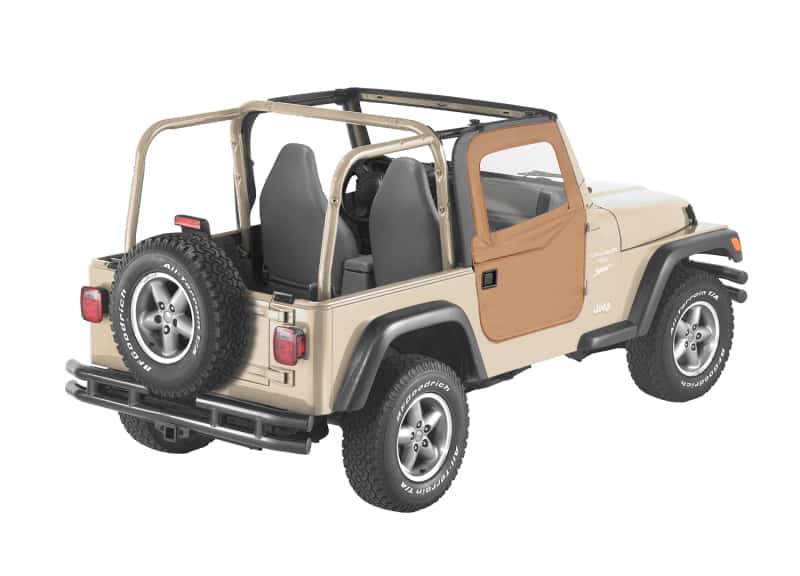 Bestop — Bestop 97-06 Jeep Wrangler TJ Full Fabric Doors (Spice)
Full Fabric Doors - view 1