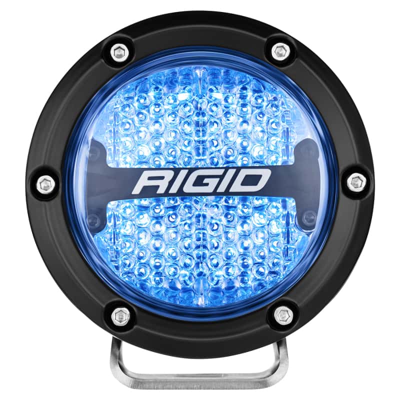 Rigid Industries — Rigid Industries 360-Series 4in LED Off-Road Diffused Beam - RGBW Backlight (Pair)
RGBW LED LAMP - view 6