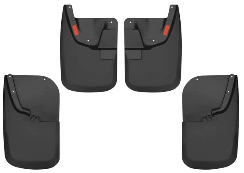 Husky Liners — Husky Liners 11-16 Ford F-250 Super Duty/F-350 Super Duty Front and Rear Mud Guards - Black
Mud Guards - view 2