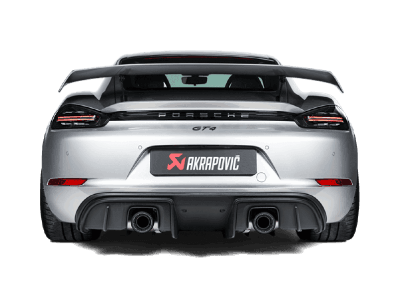Akrapovic — Akrapovic 2020+ Porsche Cayman GT4 (718) Slip-On Race Line (Titanium) (Req Tips / Option 2)
Slip-On Race Line - view 1