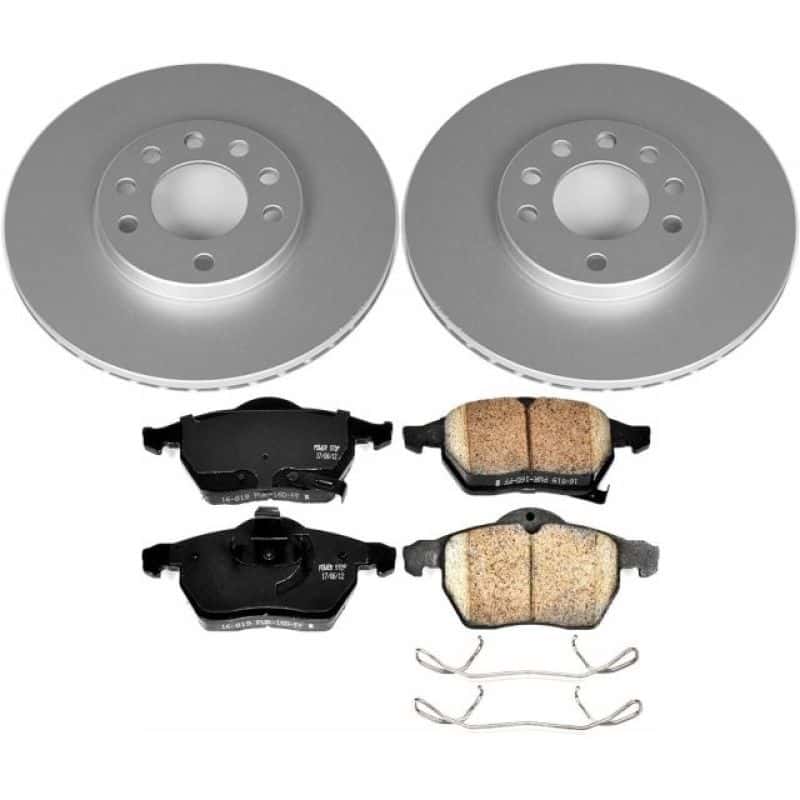 PowerStop — Power Stop 99-03 Saab 9-3 Front Z23 Evolution Sport Coated Brake Kit - view 1