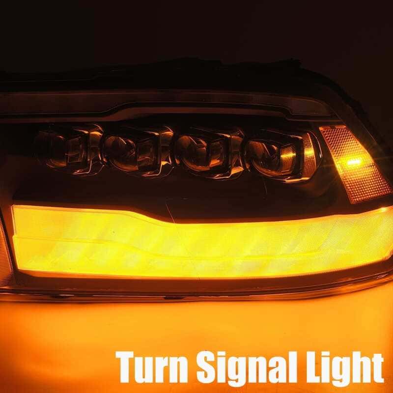 AlphaRex — AlphaRex 09-18 Dodge Ram 1500HD NOVA LED Projector Headlights Plank Style Design Chrome w/DRL
Projector Headlights - view 7