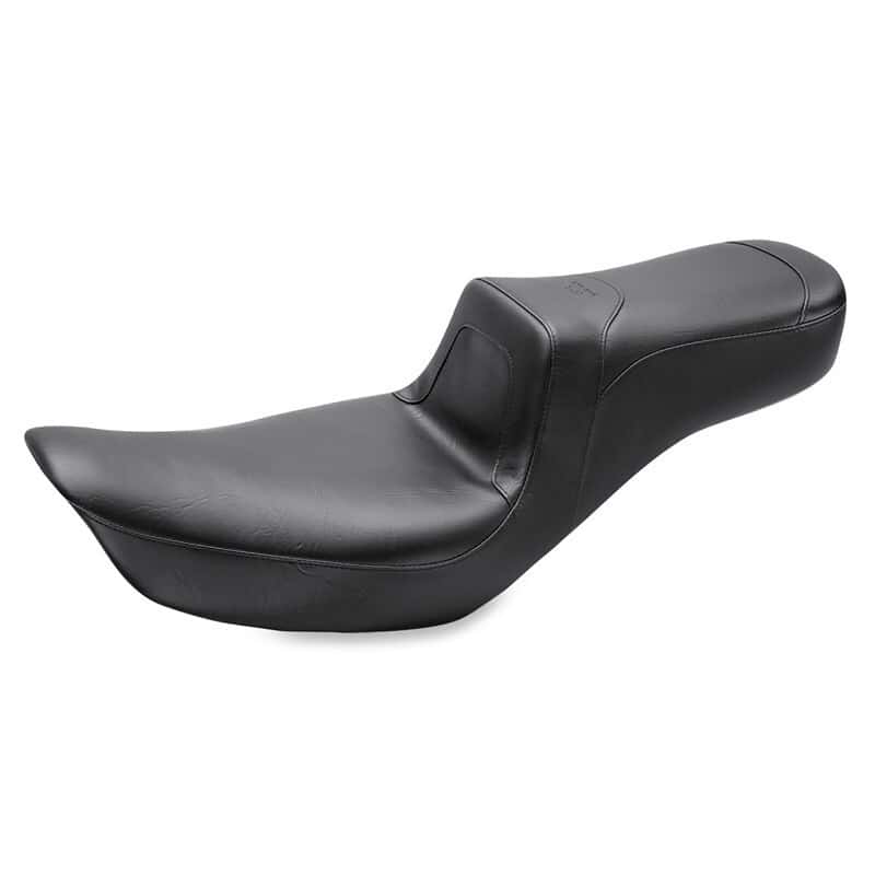 Mustang Motorcycle — Mustang 06-17 Harley Dyna Squareback 1PC Seat - Black - view 2
