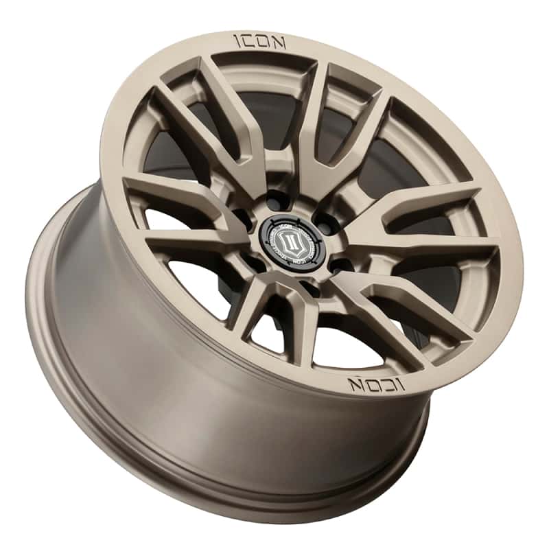 ICON — ICON Vector 6 17x8.5 6x5.5 0mm Offset 4.75in BS 106.1mm Bore Bronze Wheel
VECTOR 6 WHEEL - view 3