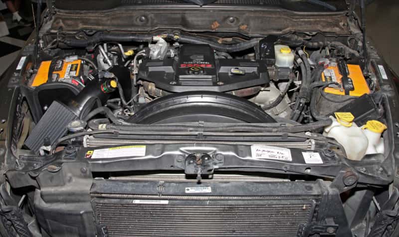 K&N Engineering — K&N 07-09 Dodge Ram Pickup 2500/3500 6.7L DSL Black Performance Intake Kit
Performance Air Inta
Air Intake System - view 10