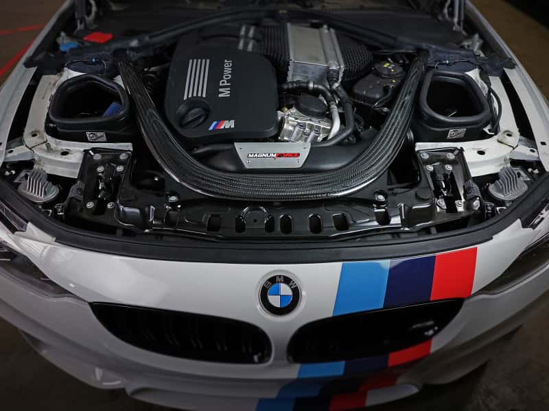 aFe — aFe POWER Magnum FORCE Stage-2 Pro 5R Cold Air Intake System 15-19 BMW M3/M4 3.0L
Magnum FORCE Intake - view 7