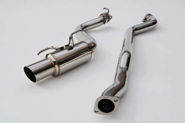 Invidia — Invidia 08+ WRX Hatch RACING Stainless Steel Tip Cat-back Exhaust - view 1