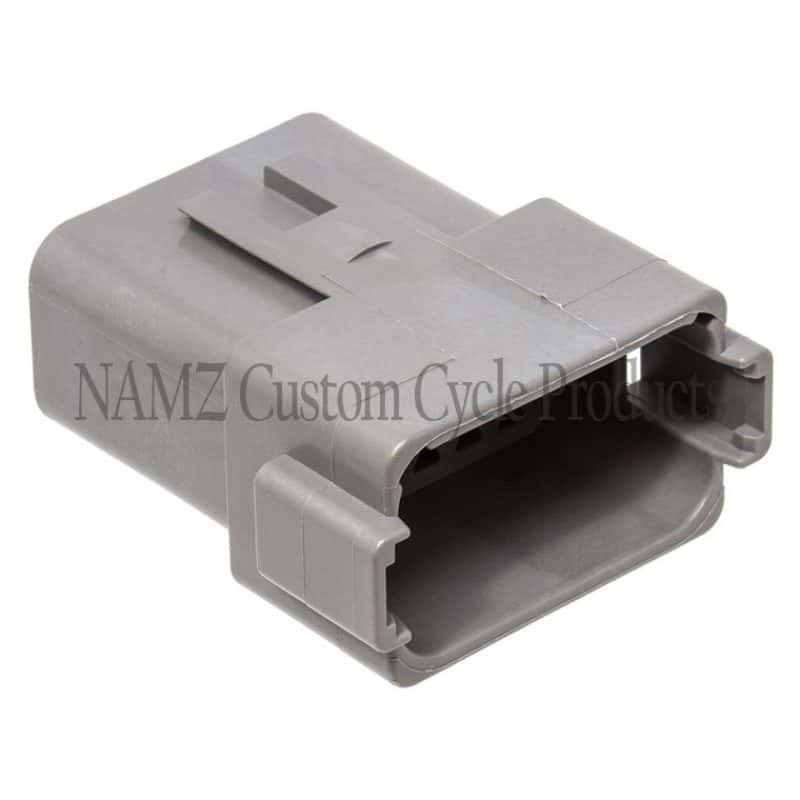 NAMZ — NAMZ Deutsch DT Series 12-Wire Receptacle & Wedgelock - Gray (HD 72129-94GY) - view 1