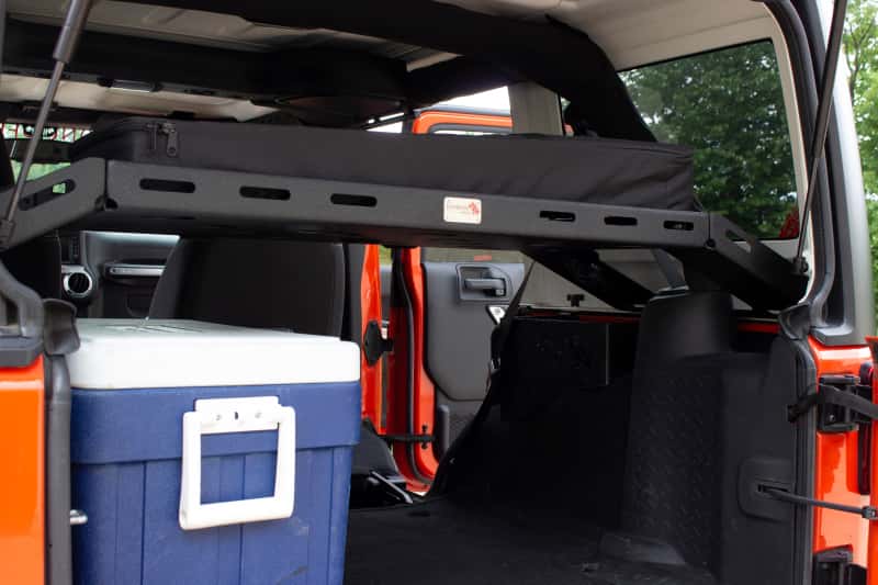 Fishbone Offroad — Fishbone Offroad 07-18 Jeep Wrangler JK 4 Door Fishbone Offroad Interior Storage Rack - view 8