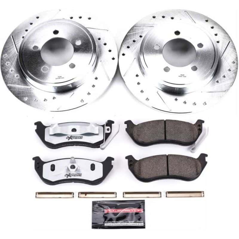 PowerStop — Power Stop 06-10 Ford Explorer Rear Z36 Truck & Tow Brake Kit - view 1
