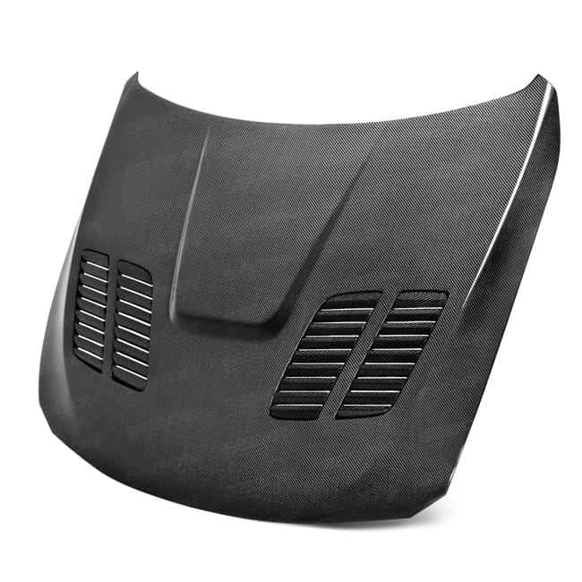 Seibon — Seibon 12-13 BMW F30 GTR-Style Carbon Fiber Hood - view 8